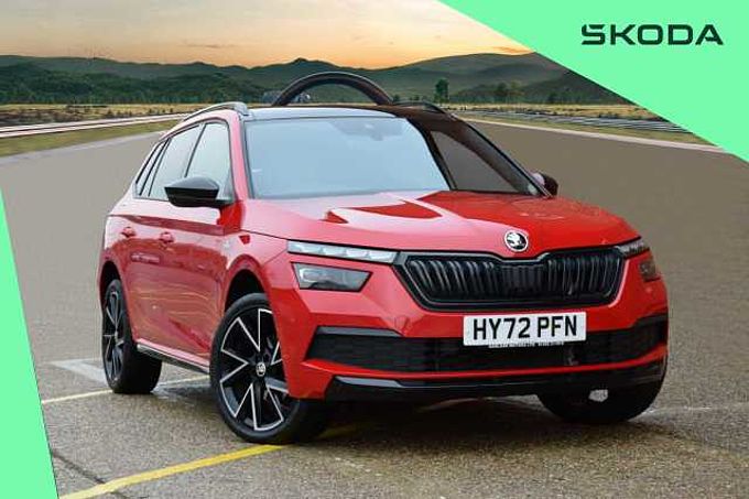 Find A Used Black ŠKODA Kamiq 1.5 TSI (150ps) Monte Carlo SUV in Milton  Keynes : ŠKODA UK