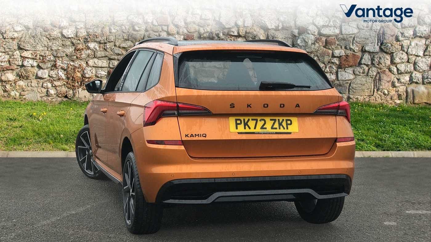 Find A Used Orange Koda Kamiq Tsi Ps Monte Carlo Auto Dsg Suv