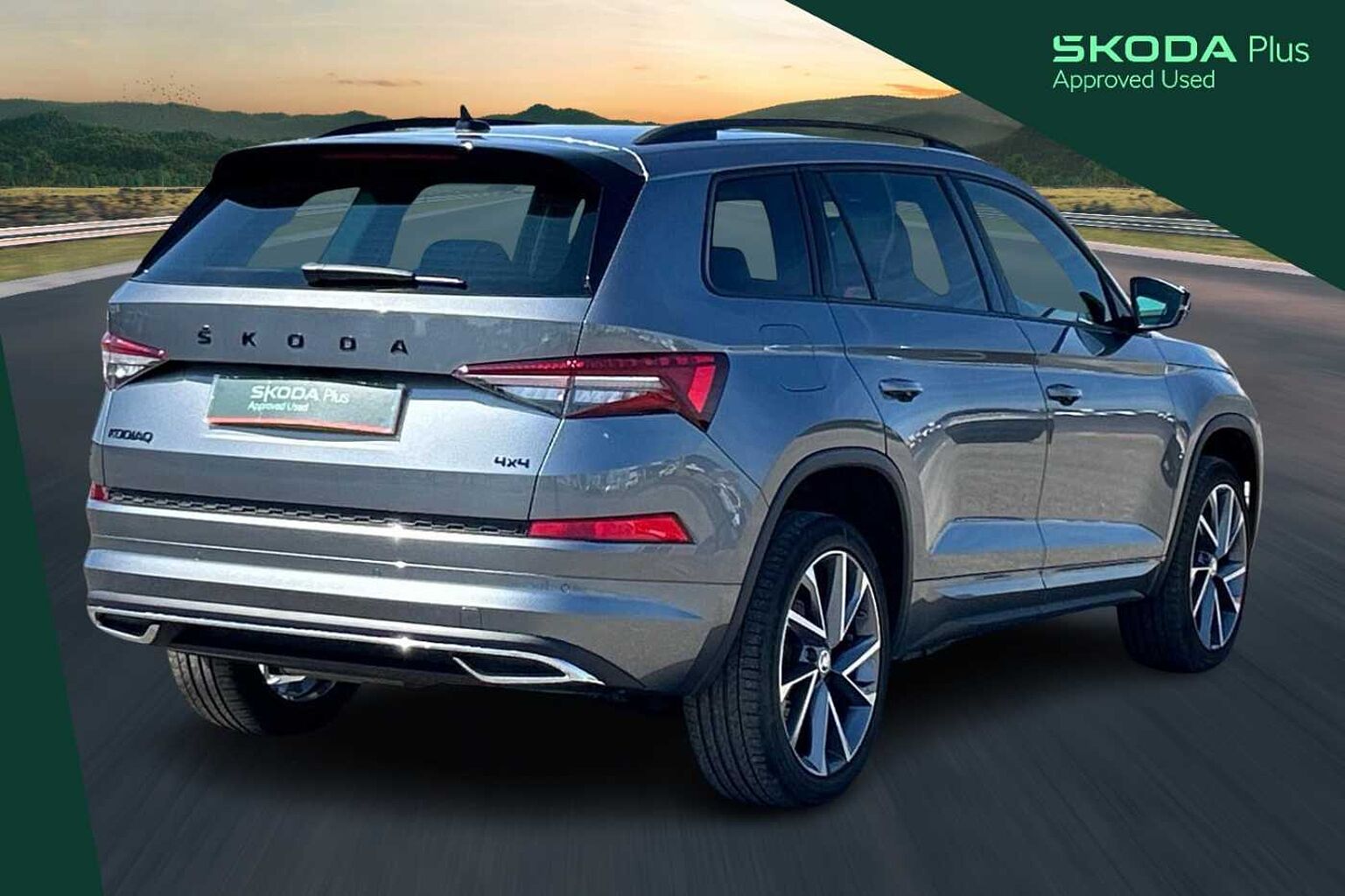 SKODA Kodiaq 2.0 TDI (200ps) Sport Line 4x4 (7 Seats) 4x4 Auto/DSG SUV