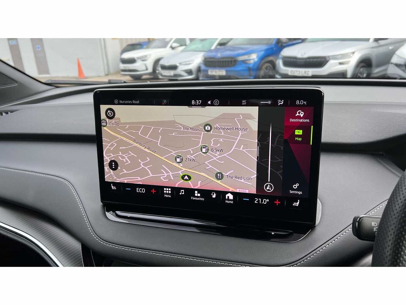 SKODA ENYAQ 195kW 80x Sportline Plus 82kWh 4x4 5dr Auto