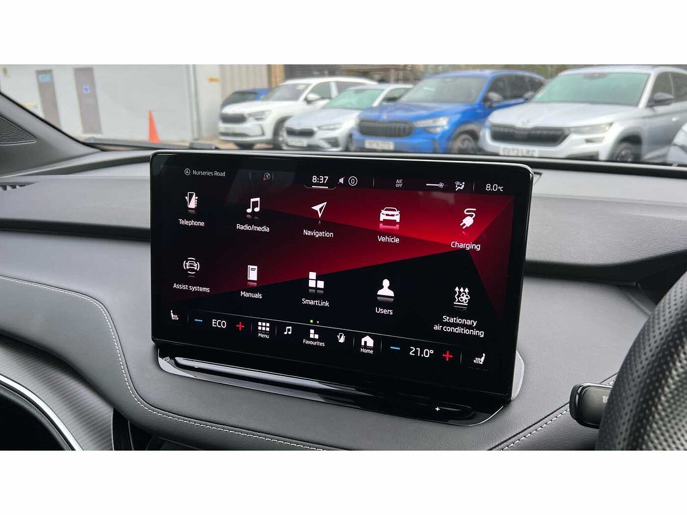 SKODA ENYAQ 195kW 80x Sportline Plus 82kWh 4x4 5dr Auto