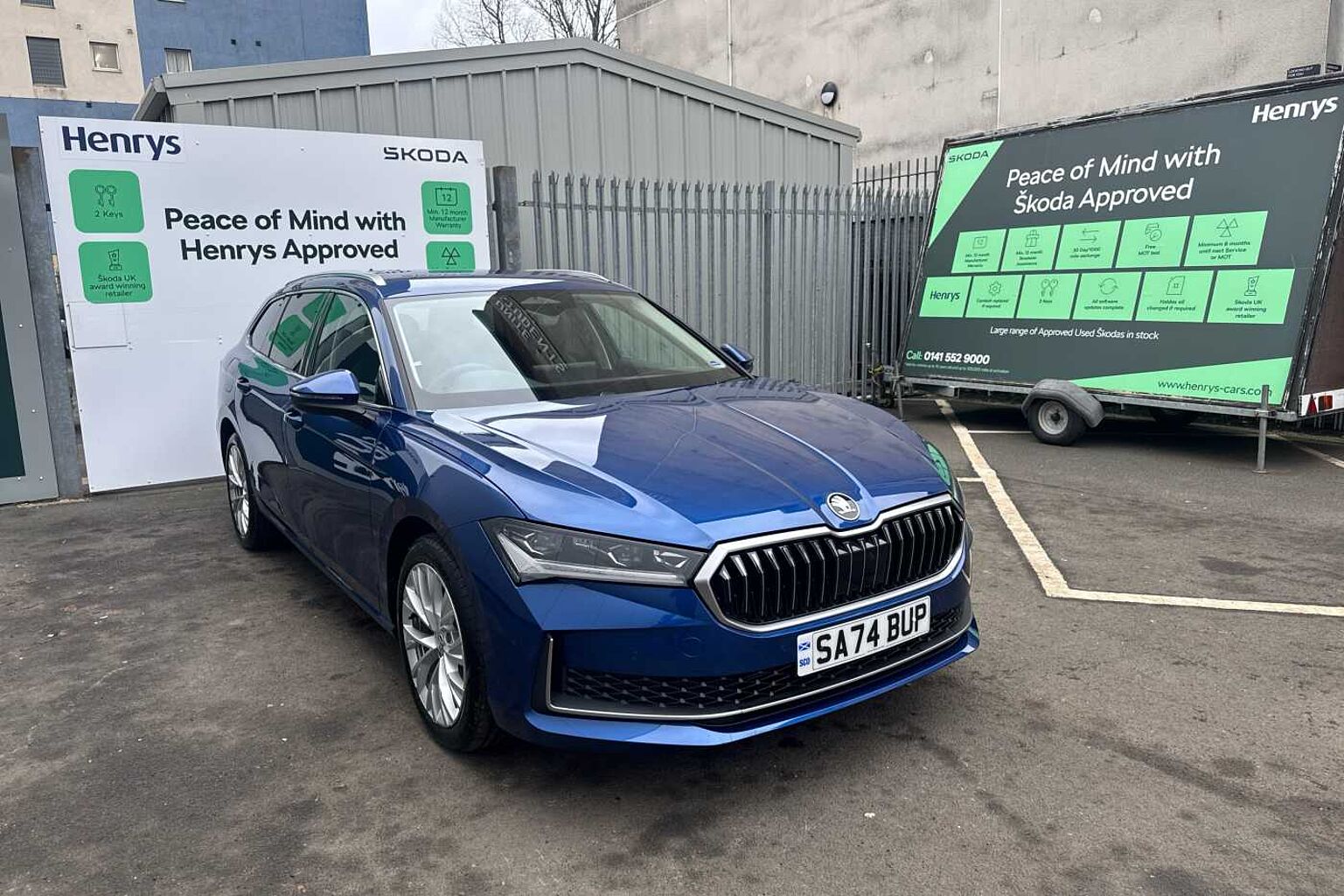 SKODA Superb 1.5 TSI e-TEC (150ps) SE L Auto/DSG Estate *LEZ Compliant*