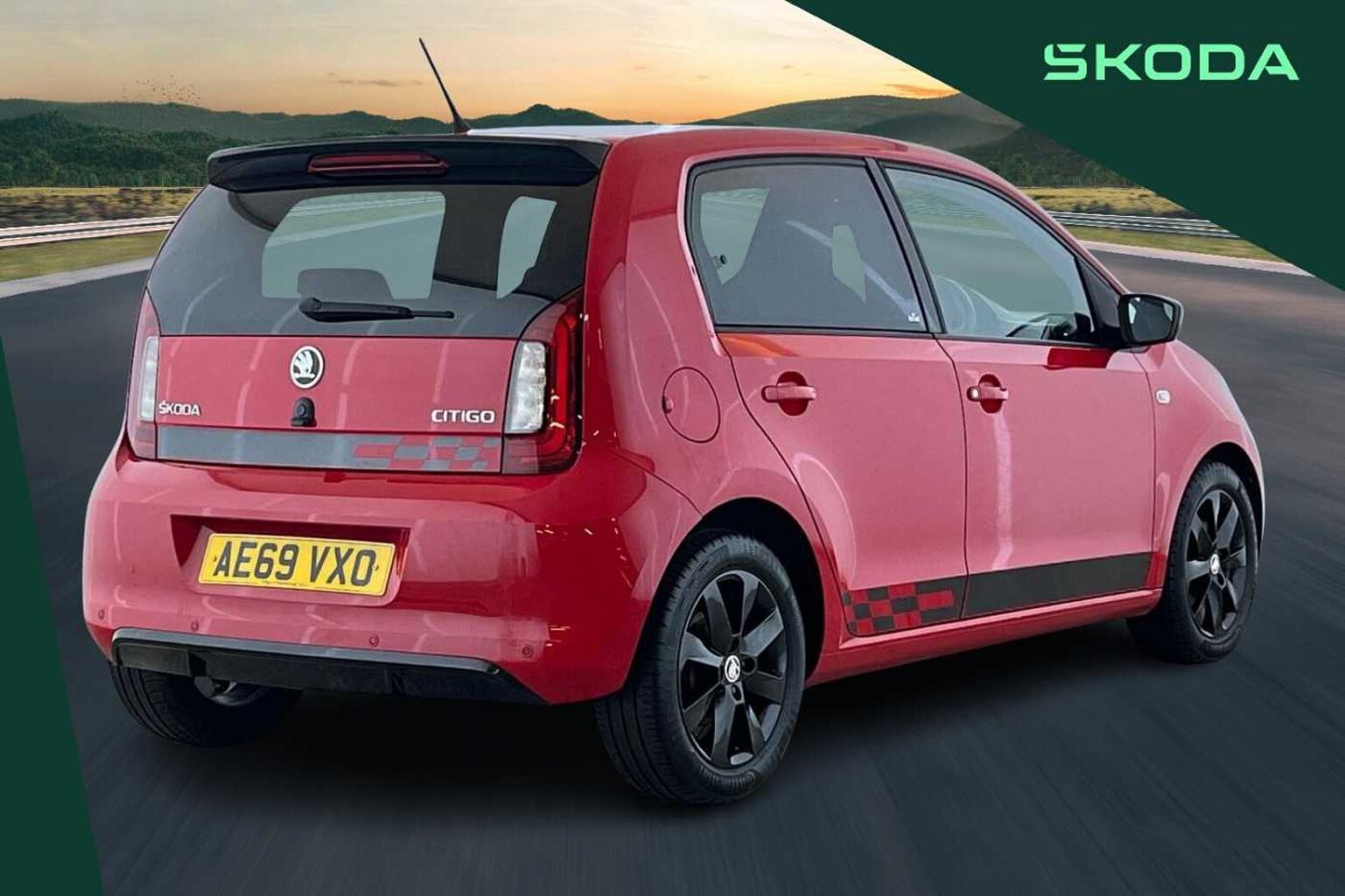 SKODA Citigo 5 door Monte Carlo Green tec 1.0 MPI 60 PS 5G Man