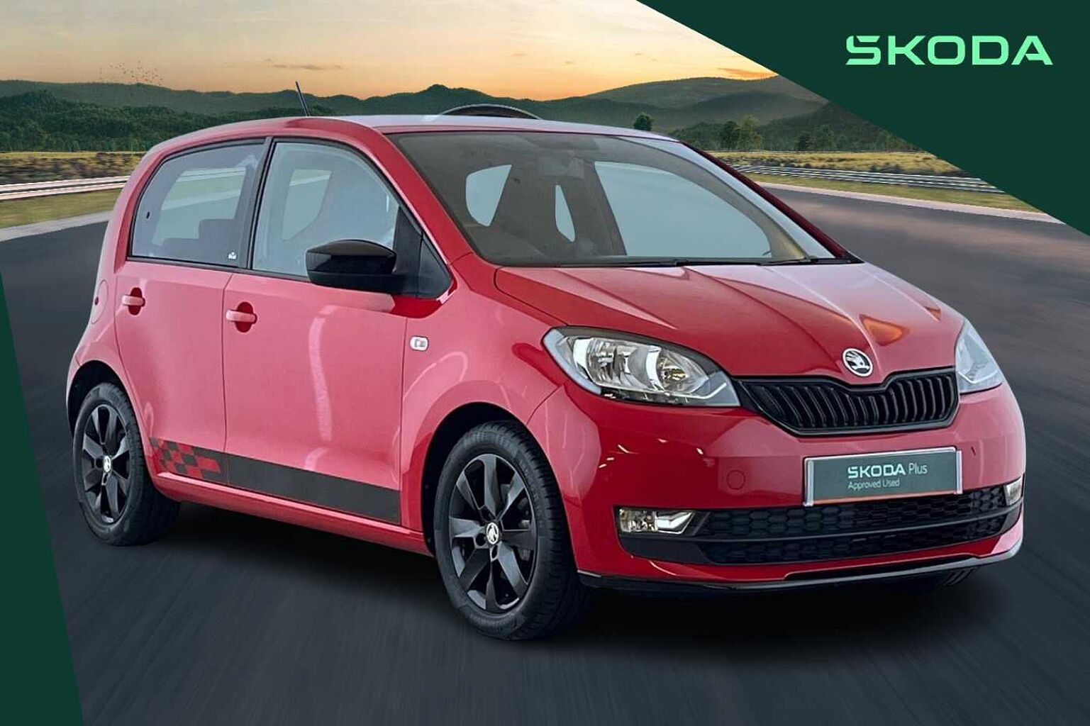 SKODA Citigo 5 door Monte Carlo Green tec 1.0 MPI 60 PS 5G Man