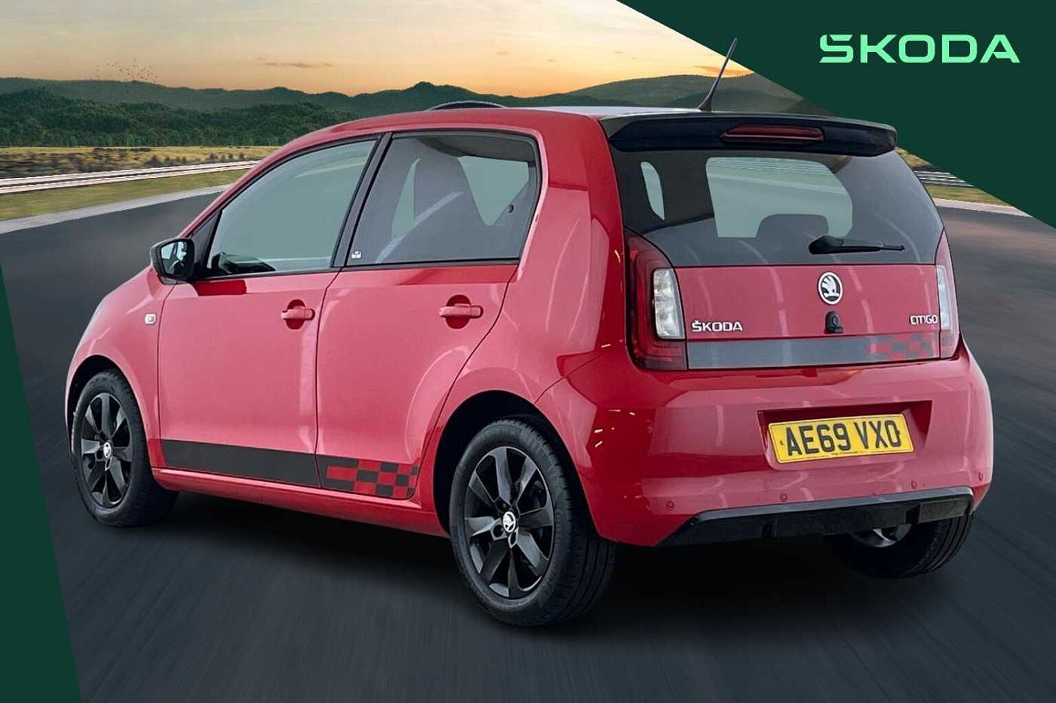 SKODA Citigo 5 door Monte Carlo Green tec 1.0 MPI 60 PS 5G Man
