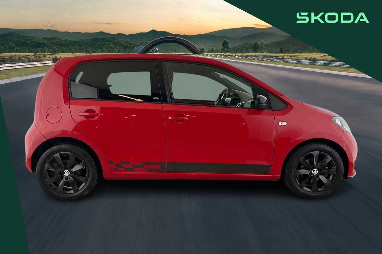 SKODA Citigo 5 door Monte Carlo Green tec 1.0 MPI 60 PS 5G Man