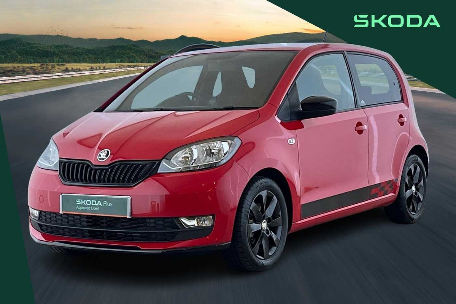 SKODA Citigo 5 door Monte Carlo Green tec 1.0 MPI 60 PS 5G Man