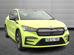 Find A Used Green ŠKODA Enyaq iV 80X (299ps) vRS AWD Fully Electric ...