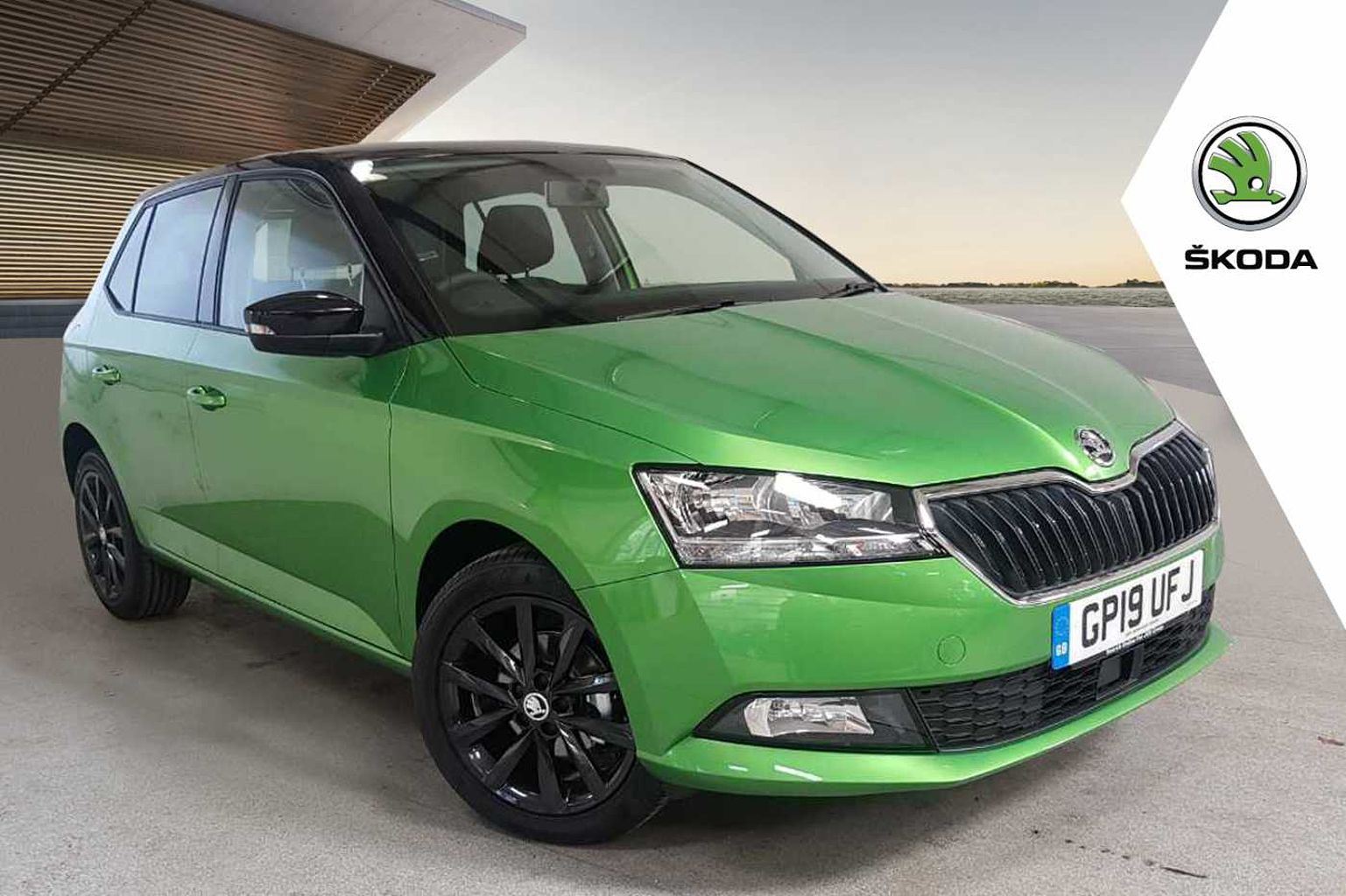 Find A Used Green ŠKODA Fabia 1.0 TSI Colour Edition (95PS) 5-Dr ...