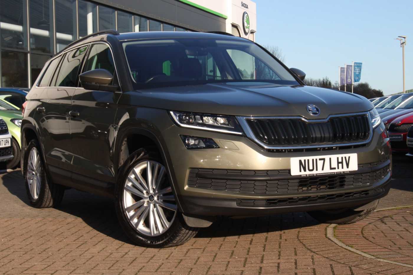 Skoda kodiaq green