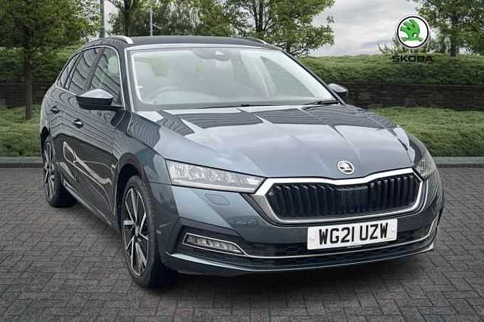 Find A Used Black ŠKODA Octavia Estate 1.4 TSI IV SE Technology DSG 5dr ...