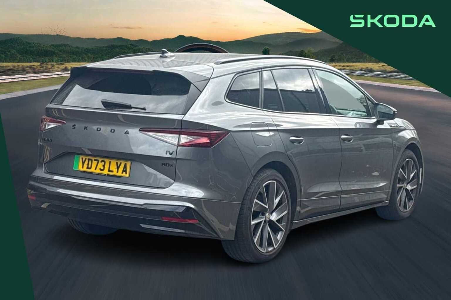 SKODA Enyaq 82kWh 80x SportLine SUV 5dr Electric Auto 4WD (DC125kW) (265 ps)