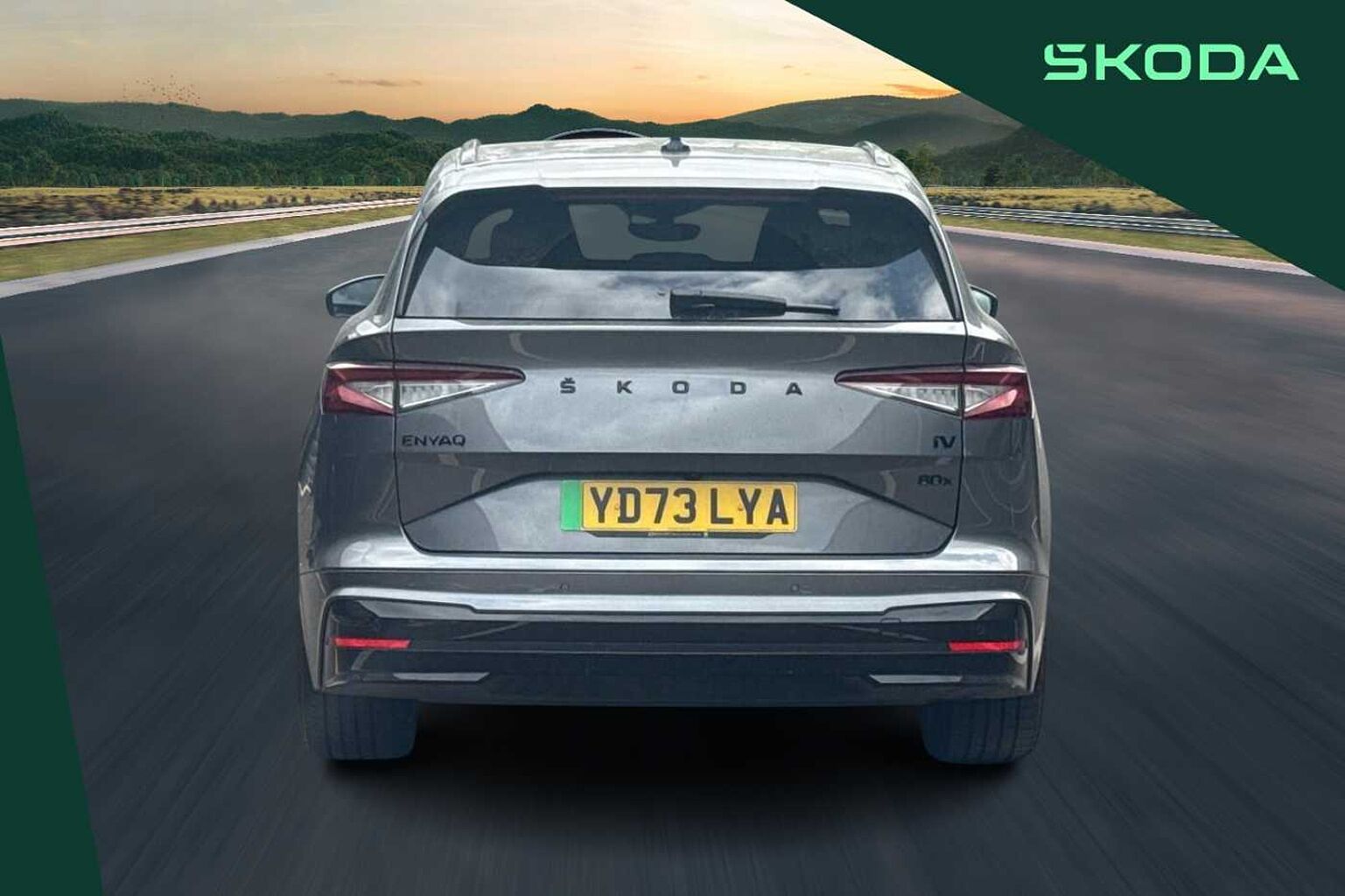 SKODA Enyaq 82kWh 80x SportLine SUV 5dr Electric Auto 4WD (DC125kW) (265 ps)