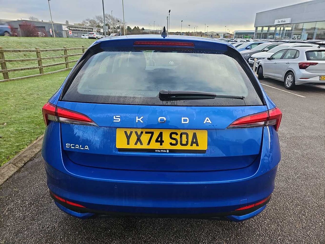 SKODA Scala 5-Dr 1.5 TSI 150ps SE DSG *Ex Demo Race Blue