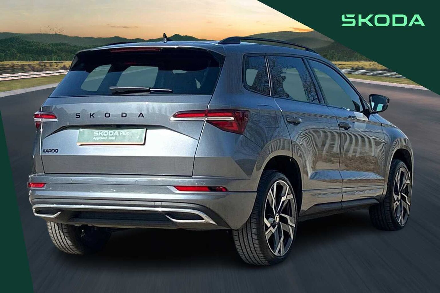 SKODA Karoq 1.5 TSI ACT SportLine SUV 5dr Petrol DSG Euro 6 (s/s) (150 ps)